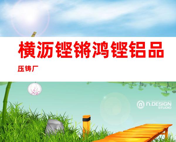 横沥铿锵/鸿铿铝品压铸厂